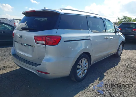 2015 Kia Sedona Ex z USA, uszkodzony, nr VIN KNDMC5C18F6019945